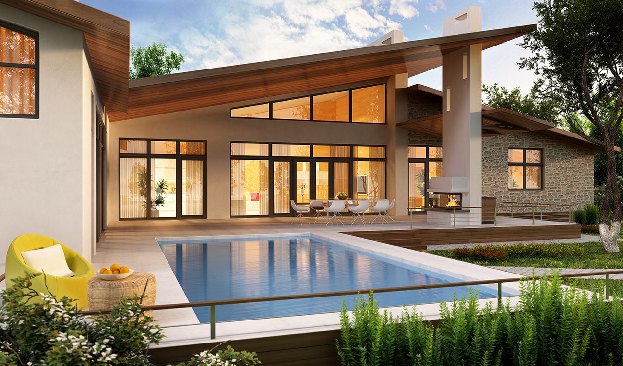 House and pool in Scottsdale Arizona